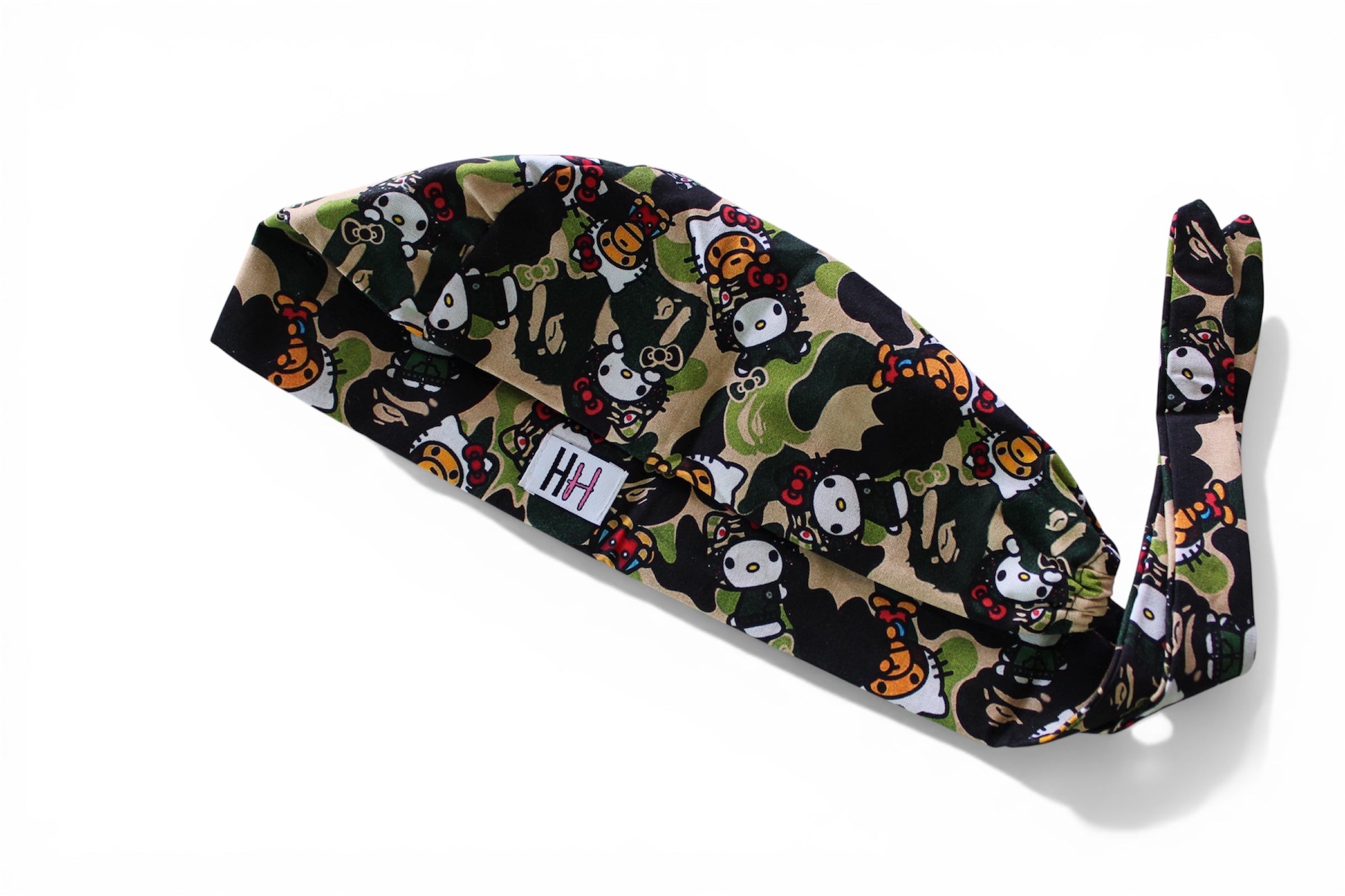 Camo Kitty Scrub Cap