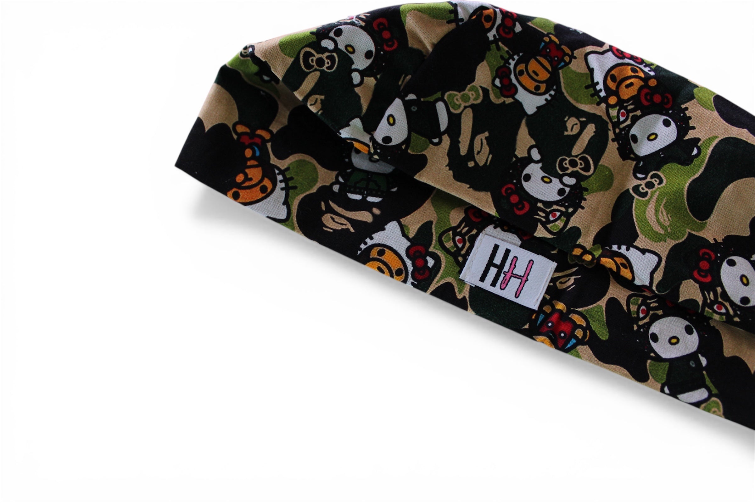Camo Kitty Scrub Cap