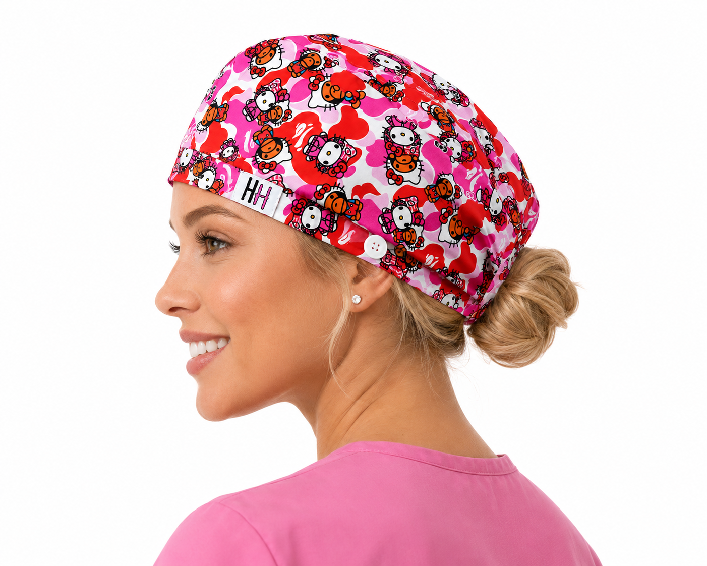 Kitty Crush Scrub Cap