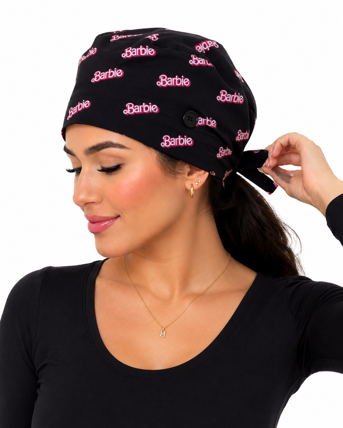 Barbiecore Scrub Cap